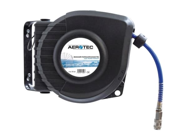 Aerotec Aero 8 automatisk luftslangshållare 8 m 10 bar Väggfäste
