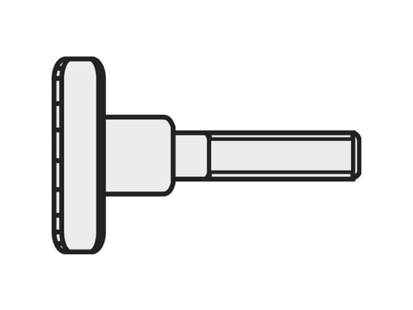 TOOLCRAFT M3*6 D464-5.8:A2K 190321 Fingerskruer M3 6 mm DIN 464 Stål Galvaniseret 10 stk