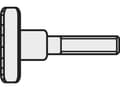 Miniatyrbild 2 av 3: TOOLCRAFT M3*6 D464-5.8:A2K 190321 Fingerskruer M3 6 mm DIN 464 Stål Galvaniseret 10 stk