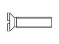 Pikkukuva 2 / 2: TOOLCRAFT M2,5*16 D963-4.8:A2K 194824 Senkkiruuvit M2,5 16 mm Neliö DIN 963 Teräs sinkitty 100 kpl