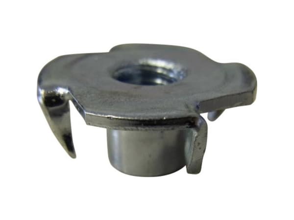 TOOLCRAFT 226769 Indslagsmøtrikker M6 Stål 10 stk