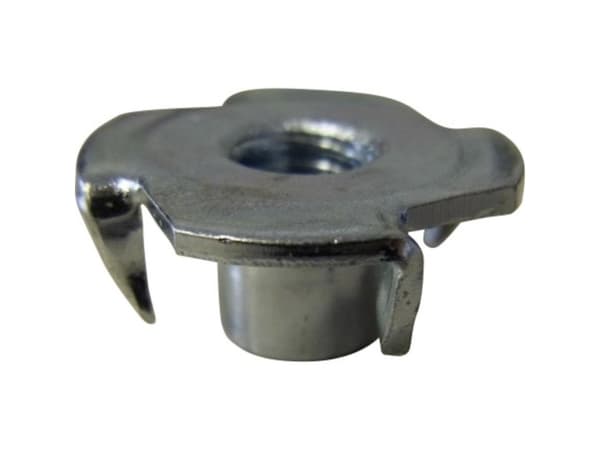 TOOLCRAFT 226769 Indslagsmøtrikker M6 Stål 10 stk