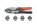 Miniatyrbilde 1 av 4: TOOLCRAFT PZ-506 430461 Crimptænger-sæt 6 dele Isolerede kabelsko;, Uisoleret, lukket kabelsko, Åben, uisolerede kabelsko, D-SUB-stik, Tændrørsstik