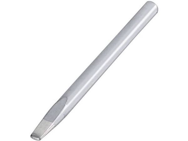 TOOLCRAFT Loddespids Mejselform Spidsstørrelse 6 mm Spids-længde 75 mm Indhold 1 stk