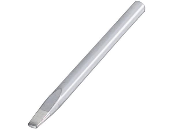 TOOLCRAFT Loddespids Mejselform Spidsstørrelse 6 mm Spids-længde 75 mm Indhold 1 stk