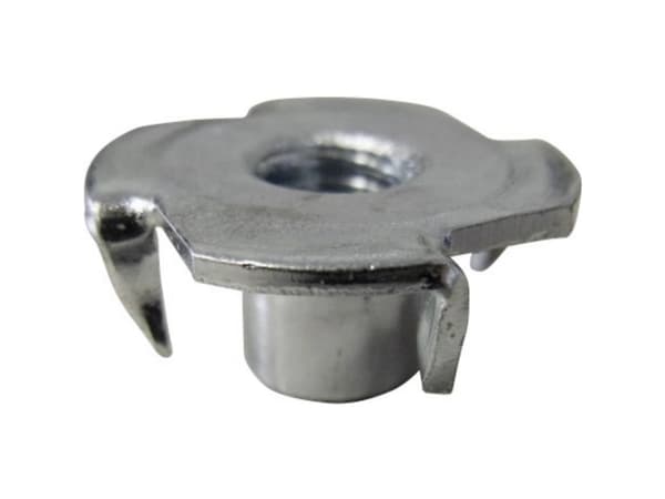 TOOLCRAFT 812813 Muttrar M6 stål 100 st