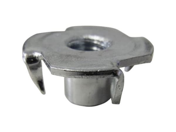 TOOLCRAFT 812813 Muttrar M6 stål 100 st