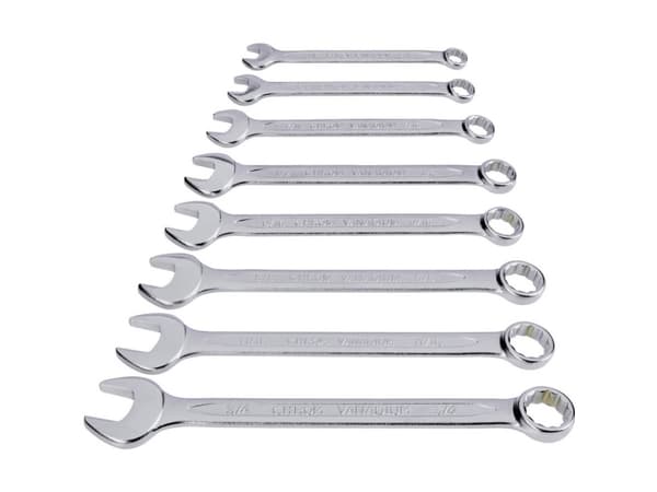 Haarukka-avainsarja 8 osaa 1/2 - 11/16 N/A TOOLCRAFT 815082