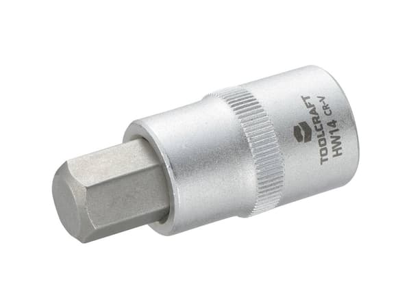 TOOLCRAFT 816161 Unbrako Top-avaimen kärki 14 mm 1/2 (12.5 mm)