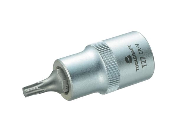 TOOLCRAFT 816164 Torx-avain T 27 1/2 (12,5 mm), Torx-koloavain T 27 1/2 (12,5 mm)