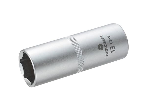 Topnøgleindsats 6,3 mm (1/4) TOOLCRAFT 816172 Nøglevidde 13 mm