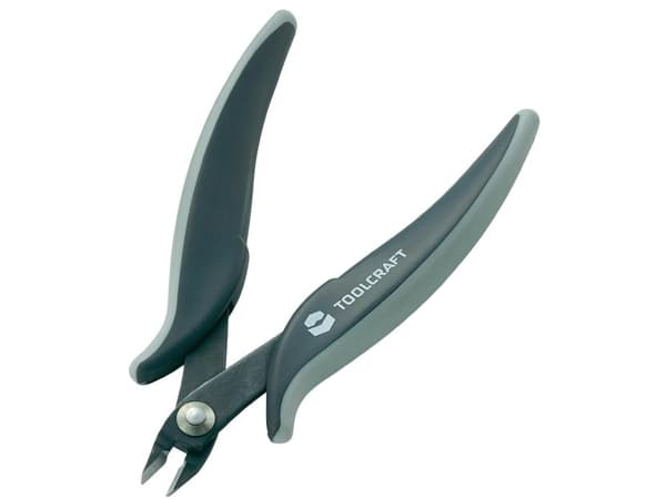 TOOLCRAFT 816744 Elektronik og finmekanik Sideskiller uden facet 128 mm