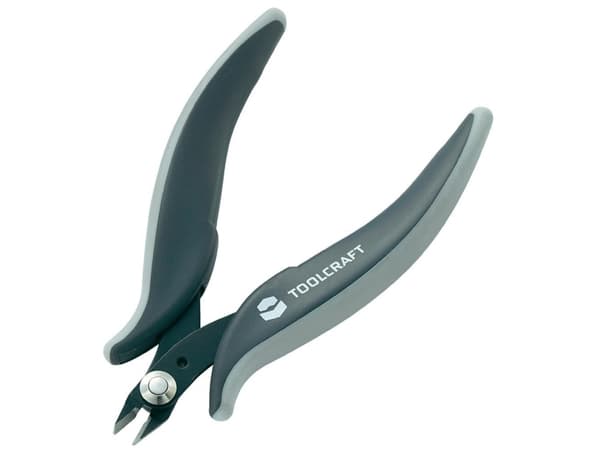 TOOLCRAFT 816745 Elektronik og finmekanik Sideskiller uden facet 125 mm