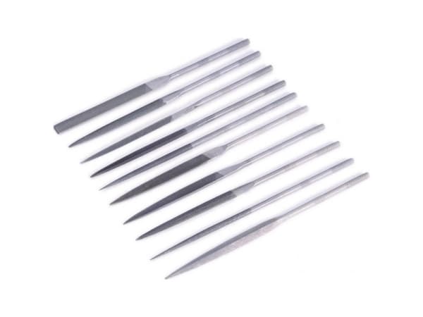 Needle File Set 10 Pcs. Toolcraft 821006 Cut Length 90mm