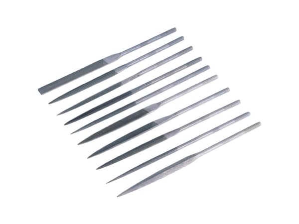 Needle File Set 10 Pcs. Toolcraft 821006 Cut Length 90mm