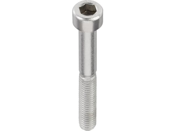 TOOLCRAFT 839691 Cylinderskruer M2 5 mm Indvendig sekskant DIN 912 Rustfrit stål A2 20 stk