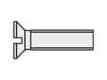 Miniatyrbilde 2 av 2: TOOLCRAFT 839959 Undersænkede skruer M6 40 mm Kærv DIN 963 Plastic , Polyamid 10 stk