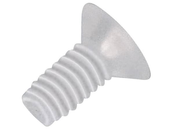 TOOLCRAFT 839993 Senkkaruuvit M5 30 mm Philips ristiinleikattu DIN 966 Muovi , Polyamidi 10 kpl