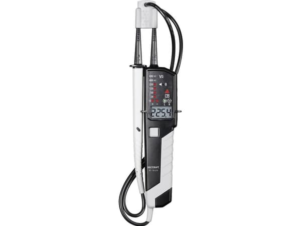 VOLTCRAFT VC 55LCD Tvåpolig spänningstestare CAT III 1000 V, CAT IV 600 V Akustik, LCD, LED