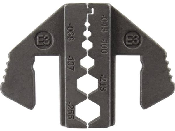 TOOLCRAFT PLE-0E3 Crimp-indsatser Crimpindsats til koaksial-stik Passer til mærke: TOOLCRAFT PZ-500