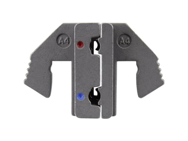TOOLCRAFT PLE-0A4 Crimp-indsatser Crimpindsats til isolerede fladstik, vinklet Passer til mærke: TOOLCRAFT PZ-500