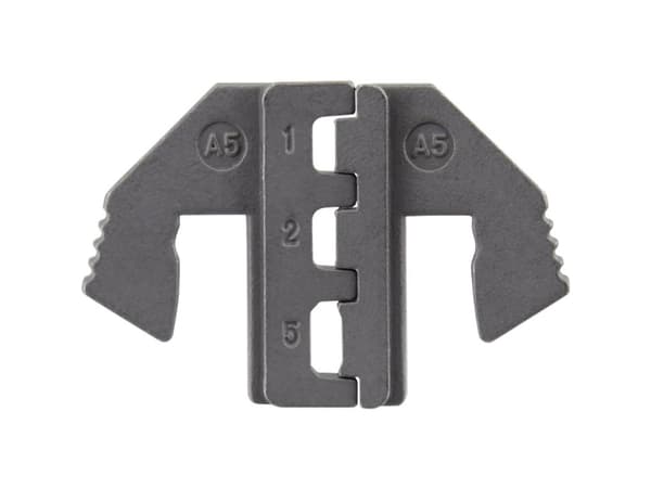 TOOLCRAFT PLE-0A5 Crimp-indsatser Crimpindsats til kabelsko med krympeslangeisolering/endeforbinder Passer til mærke: TOOLCRAFT PZ-500