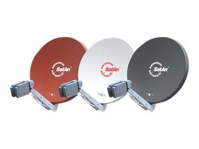 Kathrein CAS 90ws, 10,70 - 12,75 GHz, 39,6 dBi, Valkoinen, Alumiini, 90 cm, 967 mm