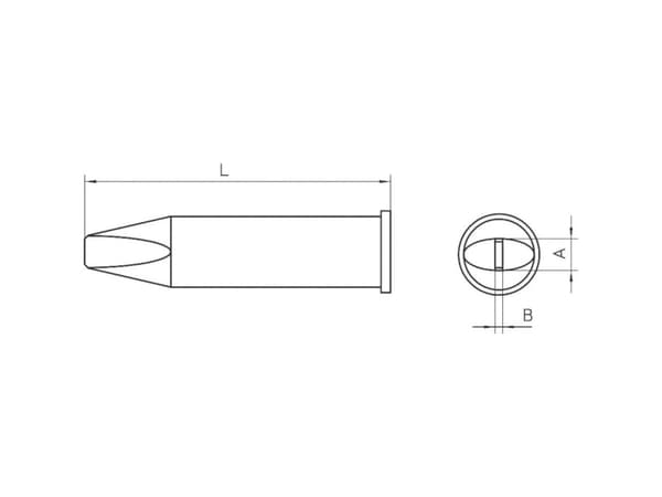 Weller T0054480199, Loddespiss, Weller, WXP200, Satin Stål, CE, 1 stykker