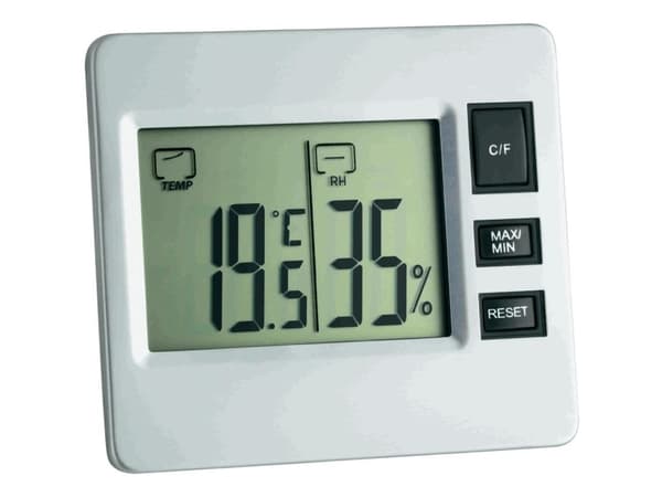 TFA-Dostmann 30.5028, Elektronisk miljøtermometer, Innendørs, °C, 0 - 50 °C, Digitalt, 32 - 122 °F