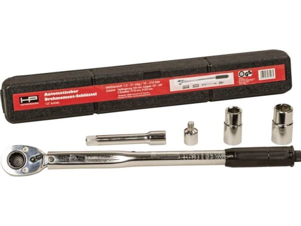 HP Autozubehör 13228 Momentnycklar Med vändbar spärrnyckel 1/2 (12,5 mm) 40 - 210 Nm