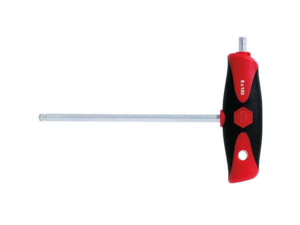 Wiha 28375, 100 mm, 97 g, Svart, Röd