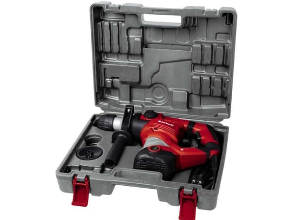 Einhell TH-RH 1600, SDS Plus, Svart, Grå, Silver, 3,2 cm, 800 RPM, 4 J, 3900 BPM
