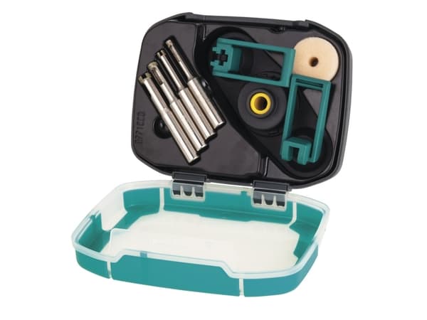 wolfcraft GmbH 8771000, Drill, Sett, Rustfritt stål, Boks, 5, 4, 5, 6, 8, 10 mm