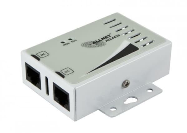 ALLNET 98828, Innendørs, Fuktighetssensor, Frittstående, -40 - 80 °C, Trådløs, RJ-45