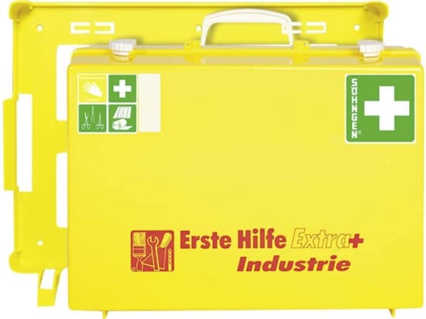 Söhngen First Aid Case Extra+ Industry W400xh300xd150ca.Mm Luminous Yellow