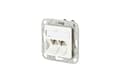 Miniatyrbild 1 av 4: METZ CONNECT 130B11D21102-E, RJ-45, 6a, Vit, 69,9 mm, 41 mm, 69,9 mm