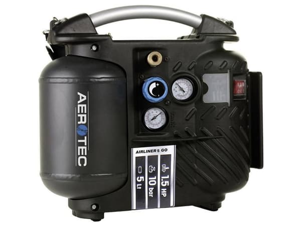 Aerotec Airliner 5 Go trykkluftkompressor kjelekapasitet 5 l 10 bar (200680)