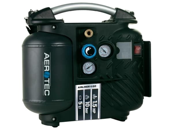 Aerotec Airliner 5 Go trykkluftkompressor kjelekapasitet 5 l 10 bar (200680)