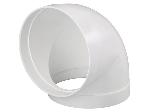 Wallair 20210165 Rundrørs-ventilationssystem 150 Rørbue 90°