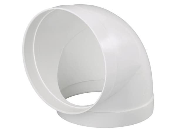 Wallair 20210165 Rundrørs-ventilationssystem 150 Rørbue 90°