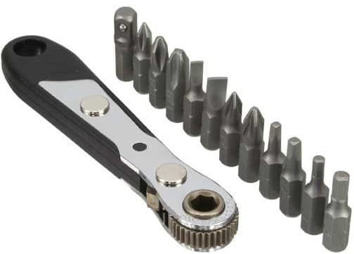 InLine 4043718189984, 11 cm, Musta, Hopea