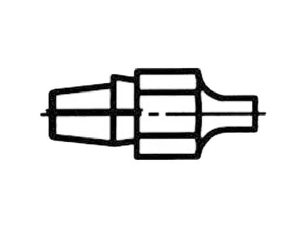 Weller 51315399 Lodde-sugedyse Målespids Spidsstørrelse 0.55 mm Spids-længde 22 mm Indhold 1 stk