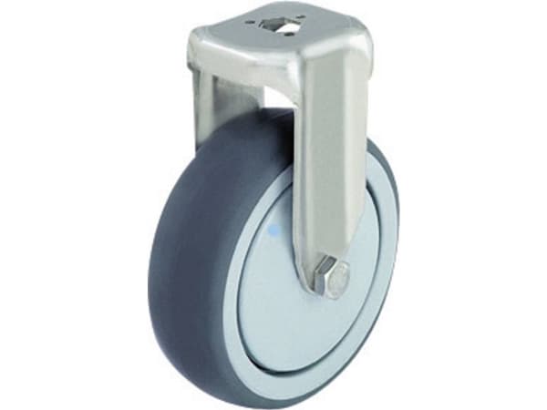 Blickle 574426 Rustfrit stål apparater hjul med bolt hul Ø 100 mm lejer