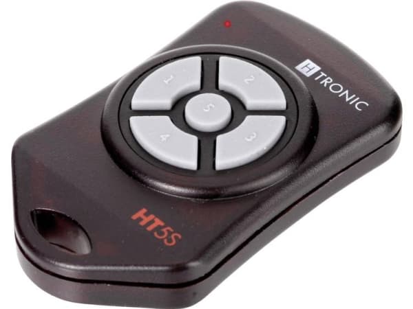 H-Tronic HT5S Radiosender 5-kanals Frekvens: 868.35 MHz, 869.05 MHz, 869.55 MHz 3 V Rækkevidde (max. i frit terræn): 150 m