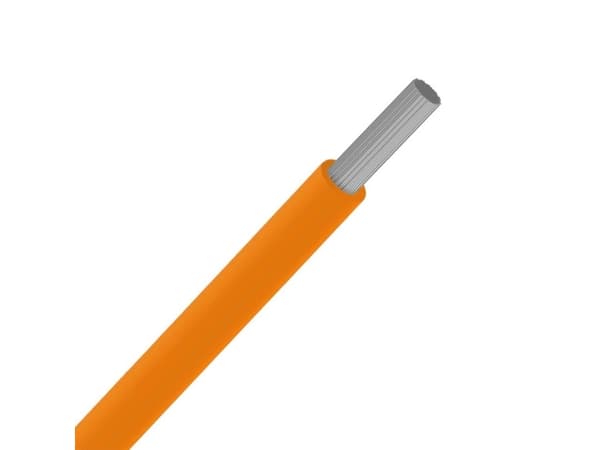 Lapp ÖLFLEX 205 SC, Kabel för medelhög spänning, Orange, Fluoretylenpropylen (FEP), Koppar, 0.25 mm ², 2,4 kg/km