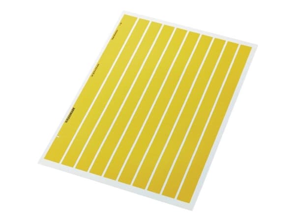LAPP 83256213 LA 20-8 YE Kaapelitarra Fleximark 20 x 8 mm Värimerkintäkenttä: keltainen Tarrojen määrä: 2800 kpl