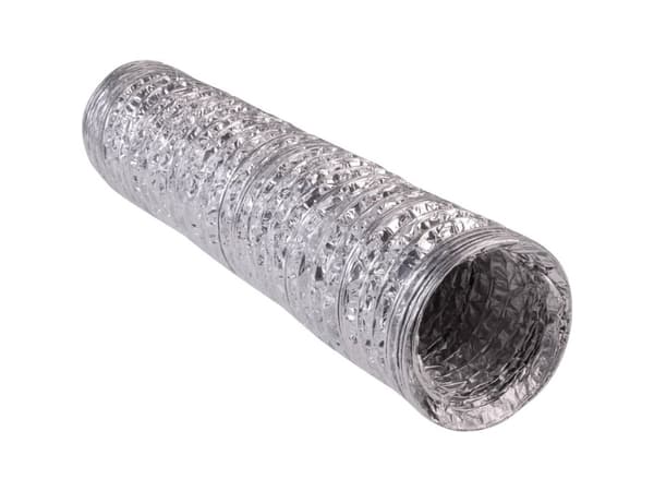 Wallair N55911 Fleksibelt ventilationsrør Aluminium (Ø x L) 15.2 cm x 10 m Sølv