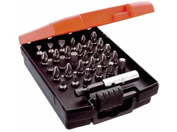 Wiha 7979-01, 31 kpl, kuusikulmainen (brittiläinen), kuusikulmainen (metrinen), Phillips, tähti ruuvimeisseli, avaava, Torx, PH 1,PH 2,PH 3, PZ 1,PZ
