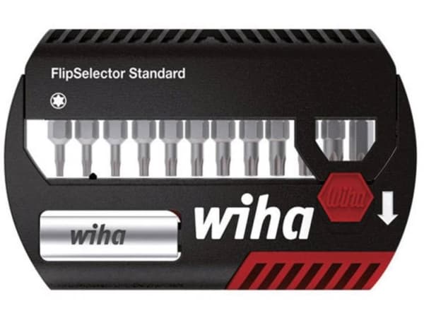 Wiha 39124, 13 stykker, Torx, T10, T15, T20, T25, T30, T40, T7, T8, T9, 25 mm, 114 g