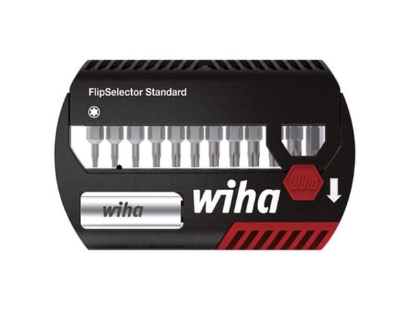 Wiha 39124, 13 stykker, Torx, T10, T15, T20, T25, T30, T40, T7, T8, T9, 25 mm, 114 g